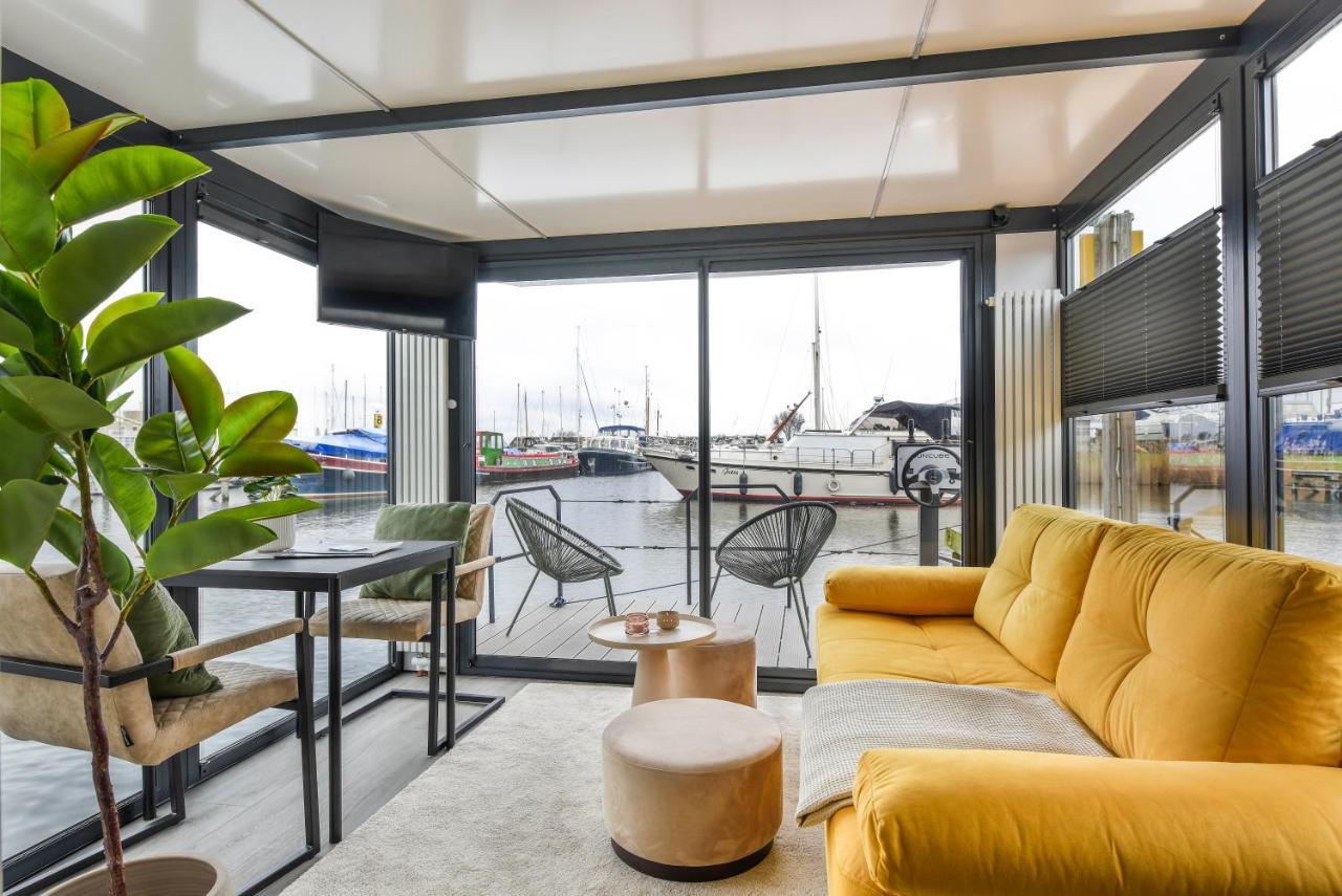Cosy Tiny Houseboats Near Beach And Restaurants By Weltevreden Experience Ζεεβόλντε Εξωτερικό φωτογραφία