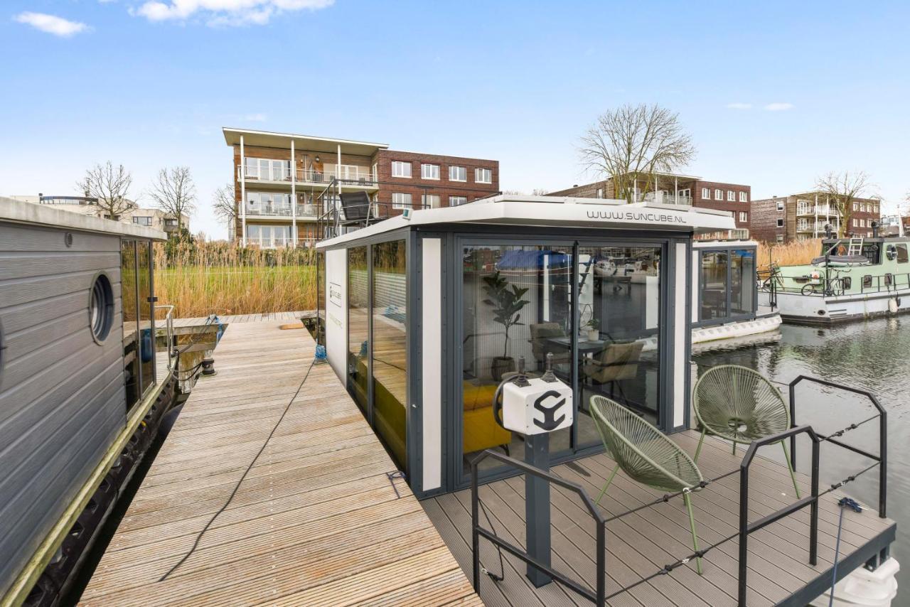 Cosy Tiny Houseboats Near Beach And Restaurants By Weltevreden Experience Ζεεβόλντε Εξωτερικό φωτογραφία