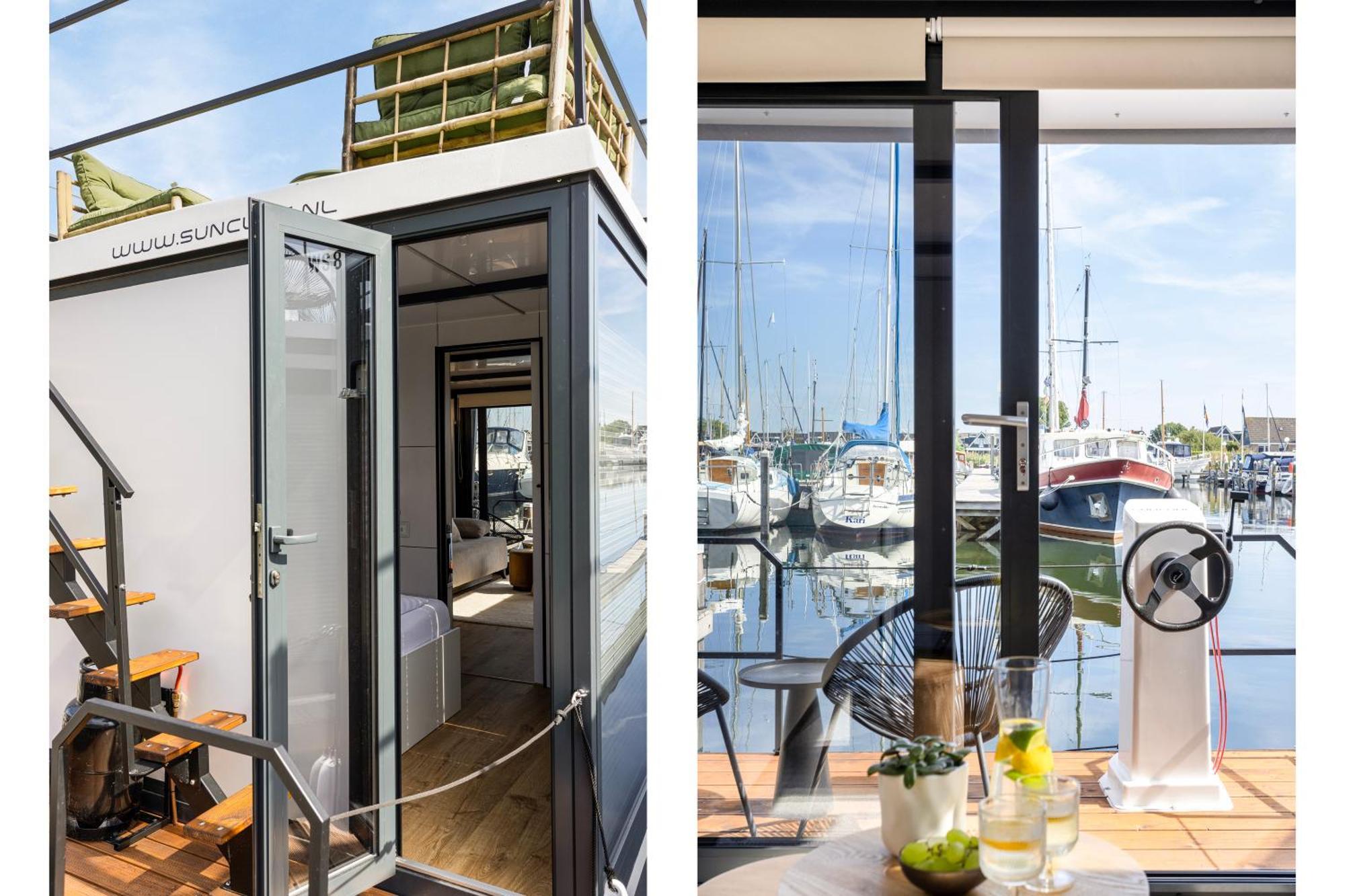 Cosy Tiny Houseboats Near Beach And Restaurants By Weltevreden Experience Ζεεβόλντε Εξωτερικό φωτογραφία